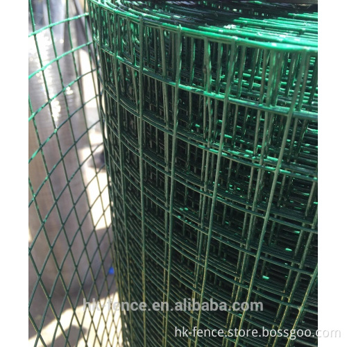 Low price selling well 10X10mm Welded Mesh Roll,Galvanized or PVC Construction Welded Mesh,Animal Cage Welded Mesh Real Factory